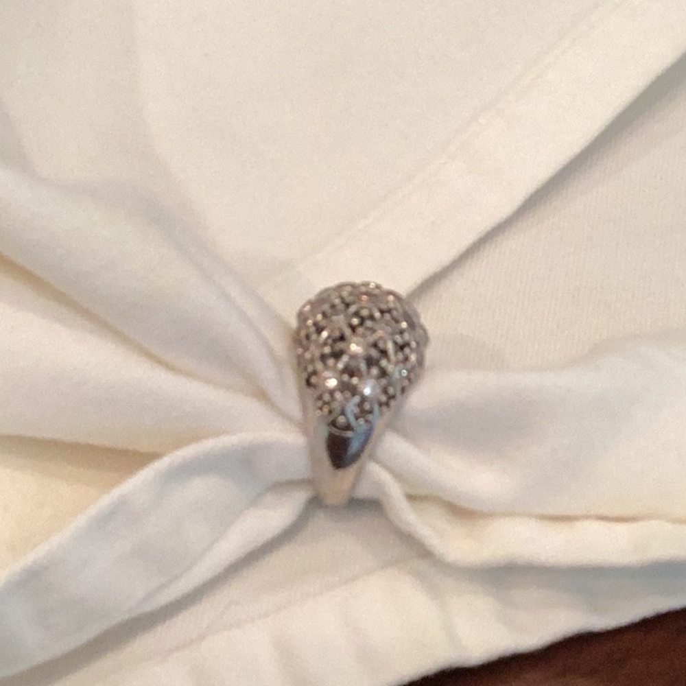 Large Silver Ring - image 3